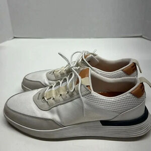 Wolf & Shepherd Crossover Victory Leather Sneakers Shoes White Men's Size 6